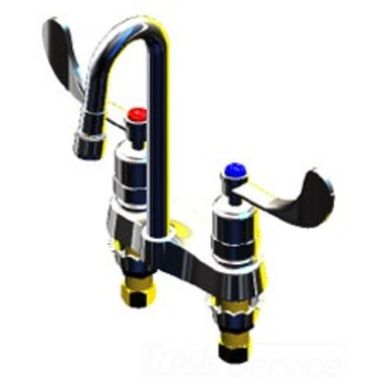 Click here to see T&S Brass B-0834-01 T&S Brass B-0834-01 Deck Mount Metering Faucet, 4