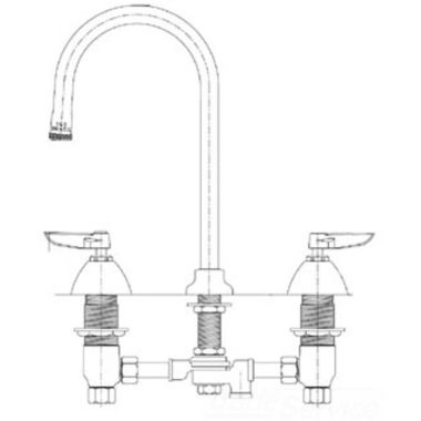 Click here to see T&S Brass B-0850-PV T&S Brass B-0850-PV Medical Faucet