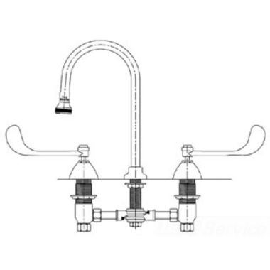 Click here to see T&S Brass B-0865 T&S Brass B-0865 Medical Faucet