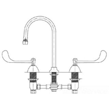 Click here to see T&S Brass B-0867 T&S Brass B-0867 Medical Faucet