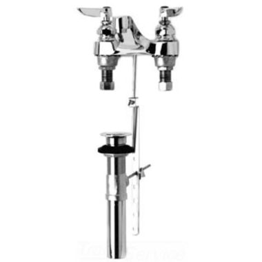 Click here to see T&S Brass B-0871-M T&S BRASS B-0871-M LAVATORY FAUCET, DECK MOUNT, 4