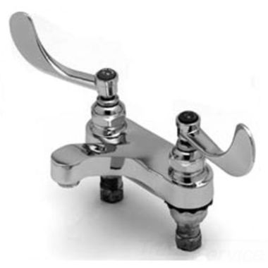 Click here to see T&S Brass B-0890-M T&S Brass B-0890-M Medical Faucet, Deck Mount, Cast Basin Spout, Aerator, 4