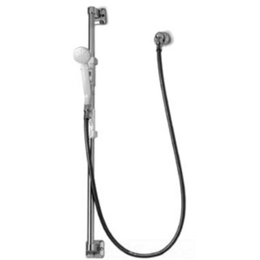 Click here to see T&S Brass B-0926 T&S BRASS B-0926 SPRAY ASSEMBLY, GRAB BAR, WALL OUTLET, SLIDING SPRAY BRACKET, 5'