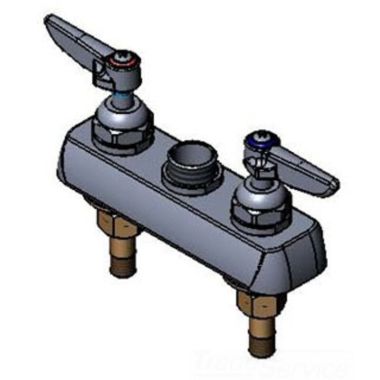 Click here to see T&S Brass B-1110-LNM T&S Brass B-1110-LNM Workboard Faucet, Deck Mount, 4
