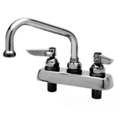 Click here to see T&S Brass B-1110-M T&S Brass B-1110-M Workboard Faucet, Deck Mount, 4