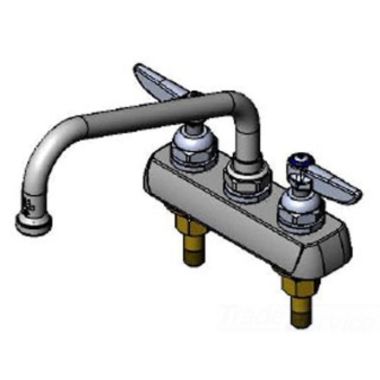 Click here to see T&S Brass B-1111-M T&S Brass B-1111-M Workboard Faucet, Deck Mount, 4