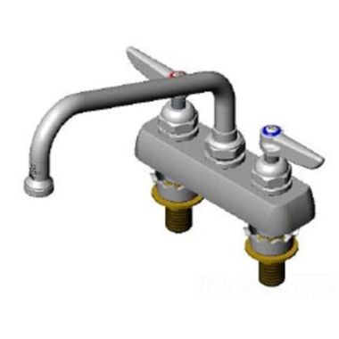 Click here to see T&S Brass B-1111-XS T&S Brass B-1111-XS Workboard Faucet, Deck Mount, 4