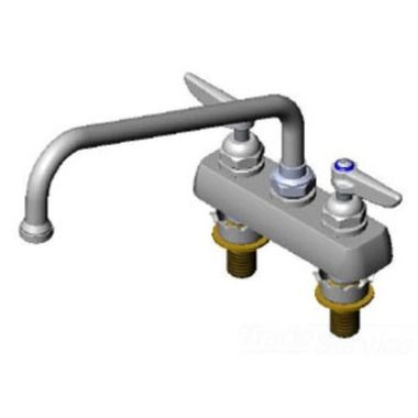 Click here to see T&S Brass B-1112-XS T&S Brass B-1112-XS Workboard Faucet, Deck Mount, 4