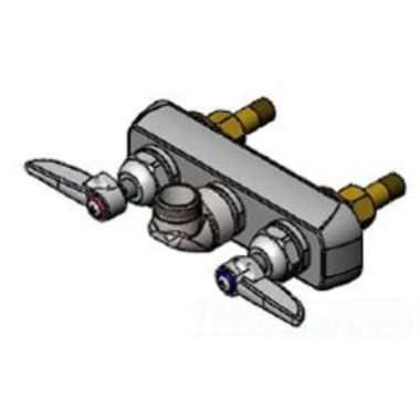 Click here to see T&S Brass B-1115-LNM T&S Brass B-1115-LNM Workboard Faucet, Wall Mount, 4