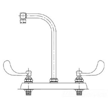Click here to see T&S Brass B-1120-04 T&S Brass B-1120-04 Workboard Faucet