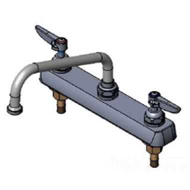 Click here to see T&S Brass B-1121-M T&S Brass B-1121-M Workboard Faucet, Deck Mount, 8