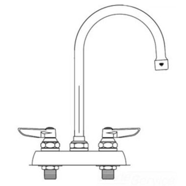 Click here to see T&S Brass B-1138 T&S Brass B-1138 Workboard Faucet
