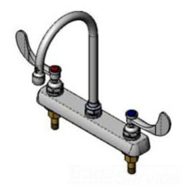 Click here to see T&S Brass B-1142-04A-QT T&S Brass B-1142-04A-QT Workboard Faucet