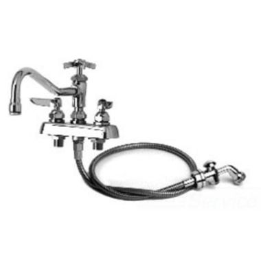 Click here to see T&S Brass B-1152-092A T&S Brass B-1152-092A Workboard Faucet, Deck Mount, 8