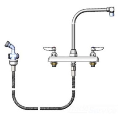 Click here to see T&S Brass B-1173-101-48H T&S Brass B-1173-101-48H Workboard Faucet, 8