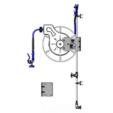 Click here to see T&S Brass B-1434-RG T&S Brass B-1434-RG Hose Reel Assembly