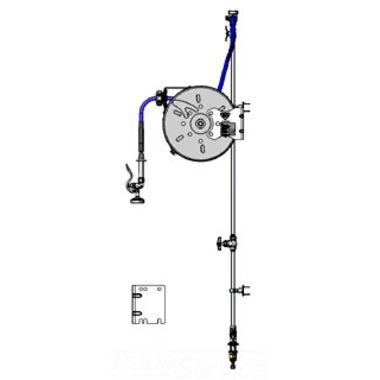 Click here to see T&S Brass B-1457 T&S Brass B-1457 Hose Reel Assembly