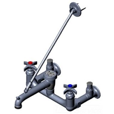 Click here to see T&S Brass B-1958 T&S Brass B-1958 Service Sink Faucet, Extension Fittings, Integral Stops