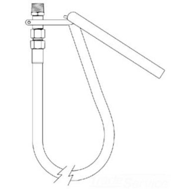 Click here to see T&S Brass B-1996 T&S BRASS B-1996 5' HOSE ASSEMBLY