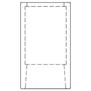 Click here to see T&S Brass B-2182 T&S BRASS B-2182 1.24 GPM B-0107-C SHIELD/BUMPER (3 PER PACK)