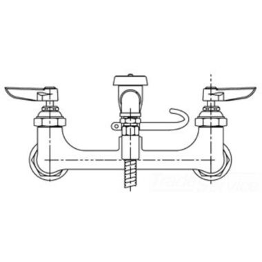Click here to see T&S Brass B-2311-CR T&S BRASS B-2311-CR POT & KETTLE FILLER, 8
