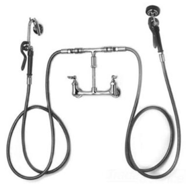 Click here to see T&S Brass B-2331 T&S BRASS B-2331 KETTLE KADDY FAUCET, WALL MOUNT, 8