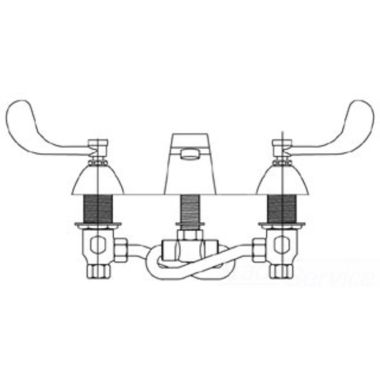 Click here to see T&S Brass B-2486 T&S BRASS B-2486 LAVATORY FAUCET, 8