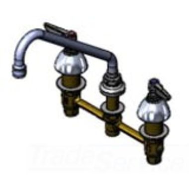 Click here to see T&S Brass B-2854-CR T&S Brass B-2854-CR Concealed Widespread Lavatory Faucet