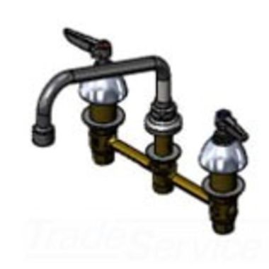 Click here to see T&S Brass B-2855-060X-VR T&S Brass B-2855-060X-VR Concealed Widespread Lavatory Faucet