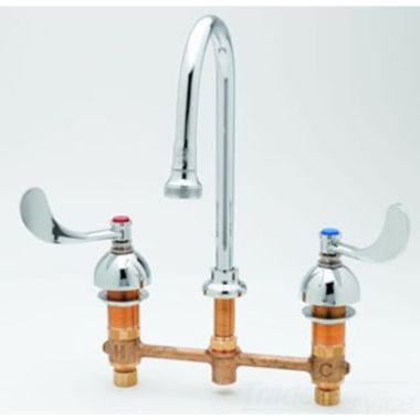 Click here to see T&S Brass B-2865 T&S Brass B-2865 Concealed Widespread Lavatory Faucet
