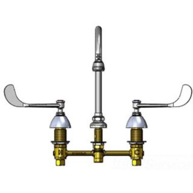Click here to see T&S Brass B-2866 T&S Brass B-2866 Concealed Widespread Lavatory Faucet