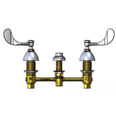 Click here to see T&S Brass B-2866-04LN T&S Brass B-2866-04LN Concealed Widespread Lavatory Faucet (Less Nozzle)