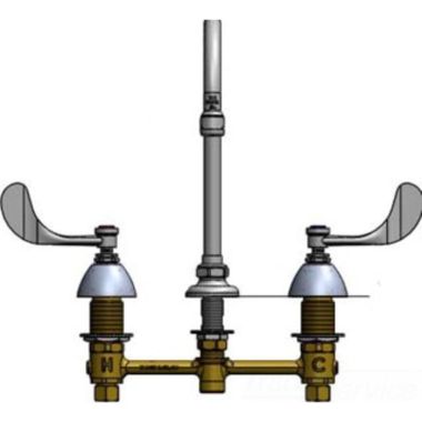 Click here to see T&S Brass B-2866-05QT-WS T&S Brass B-2866-05QT-WS Concealed Widespread Lavatory Faucet