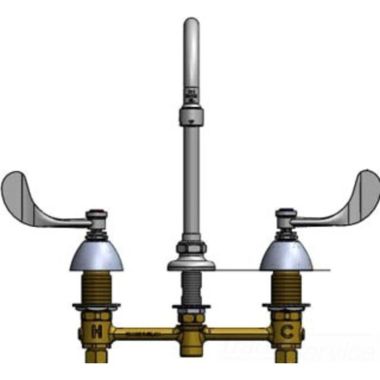 Click here to see T&S Brass B-2866-05-VF22 T&S Brass B-2866-05-VF22 Concealed Widespread Lavatory Faucet