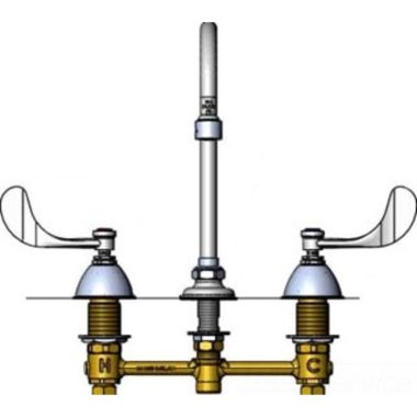 Click here to see T&S Brass B-2866-QT-VF05G T&S Brass B-2866-QT-VF05G Concealed Widespread Lavatory Faucet