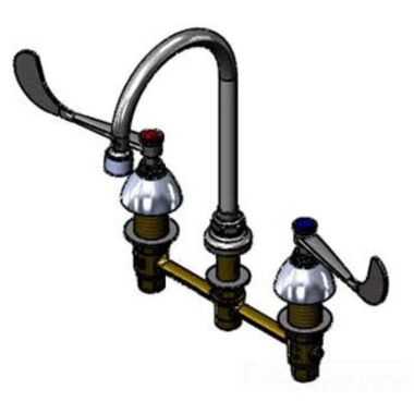 Click here to see T&S Brass B-2866-VF05 T&S Brass B-2866-VF05 Concealed Widespread Lavatory Faucet