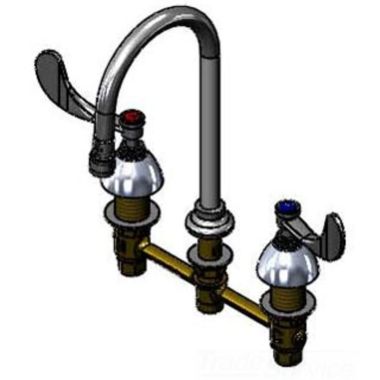 Click here to see T&S Brass B-2867-04-F05 T&S Brass B-2867-04-F05 Concealed Widespread Lavatory Faucet