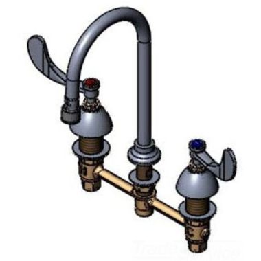 Click here to see T&S Brass B-2867-04VRS T&S Brass B-2867-04VRS Concealed Widespread Lavatory Faucet