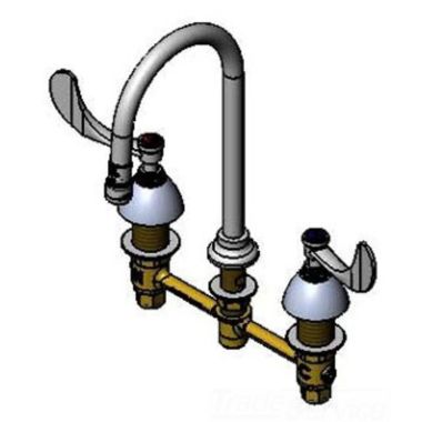 Click here to see T&S Brass B-2867-04-WS T&S Brass B-2867-04-WS Concealed Widespread Lavatory Faucet