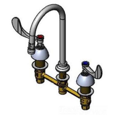 Click here to see T&S Brass B-2870 T&S Brass B-2870 Concealed Widespread Lavatory Faucet