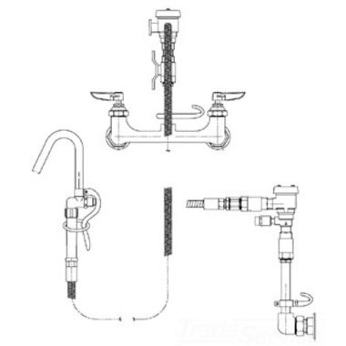 Click here to see T&S Brass B-2892 T&S Brass B-2892 Kettle and Pot Filler