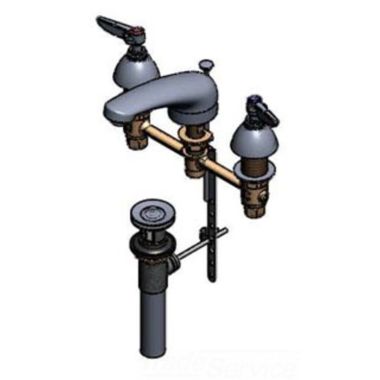 Click here to see T&S Brass B-2990-P T&S Brass B-2990-P Concealed Widespread Lavatory Faucet