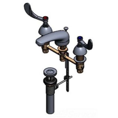 Click here to see T&S Brass B-2990-PWH4 T&S Brass B-2990-PWH4 Concealed Widespread Lavatory Faucet