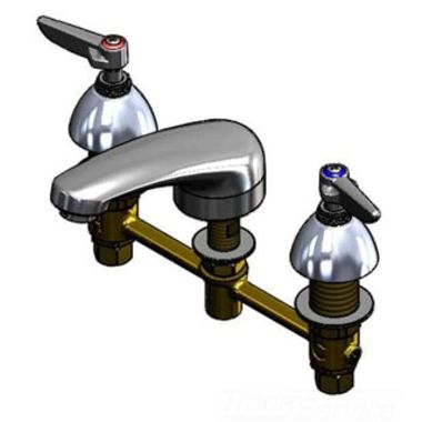 Click here to see T&S Brass B-2990-VF05 T&S Brass B-2990-VF05 Concealed Widespread Lavatory Faucet