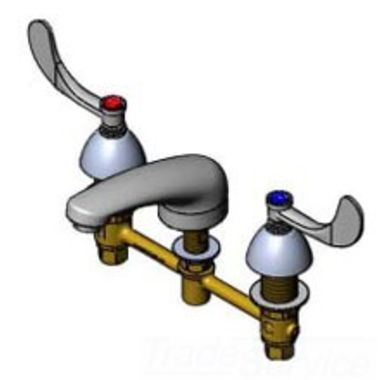 Click here to see T&S Brass B-2990-WH4-VF05 T&S Brass B-2990-WH4-VF05 Concealed Widespread Lavatory Faucet