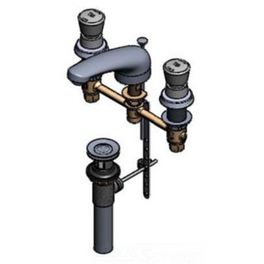 Click here to see T&S Brass B-2991-P T&S Brass B-2991-P Concealed Widespread Lavatory Faucet