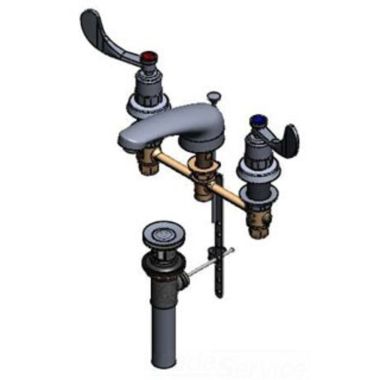 Click here to see T&S Brass B-2991-PWH4 T&S Brass B-2991-PWH4 Concealed Widespread Lavatory Faucet