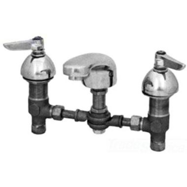 Click here to see T&S Brass B-2992-P T&S Brass B-2992-P Concealed Widespread Lavatory Faucet