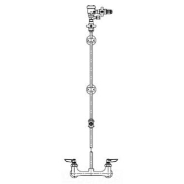 Click here to see T&S Brass B-7000-LR-99 T&S Brass B-7000-LR-99 Hose Reel Kit - Faucet and Piping, Less Reel