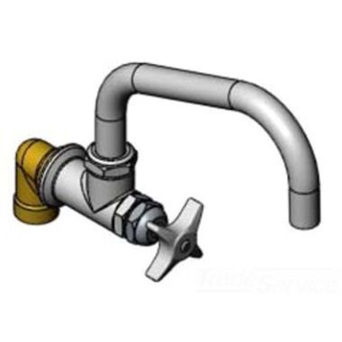 Click here to see T&S Brass BF-0299-08 T&S BRASS BF-0299-08 SINGLE WALL MOUNT BIG-FLO FAUCET, 8